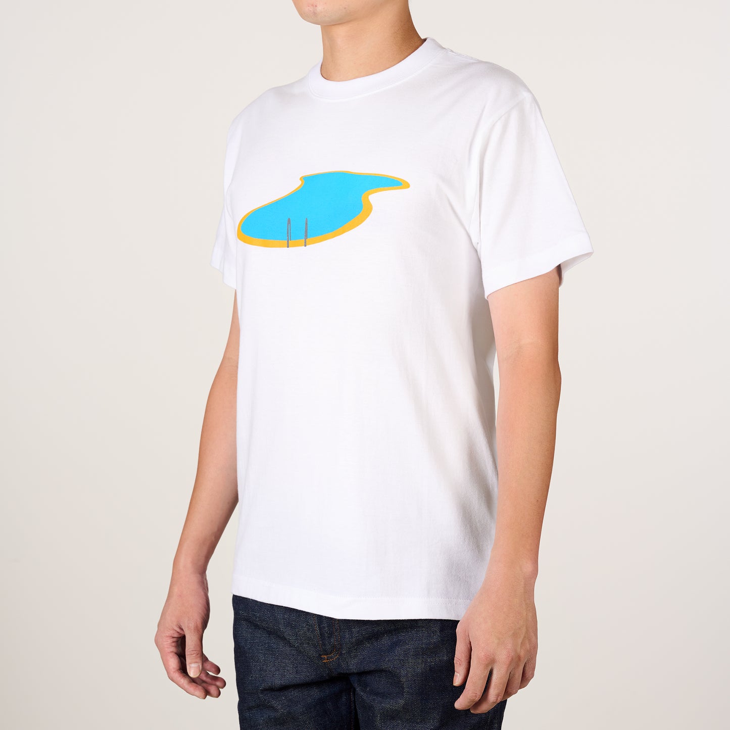 Pool T-shirt white