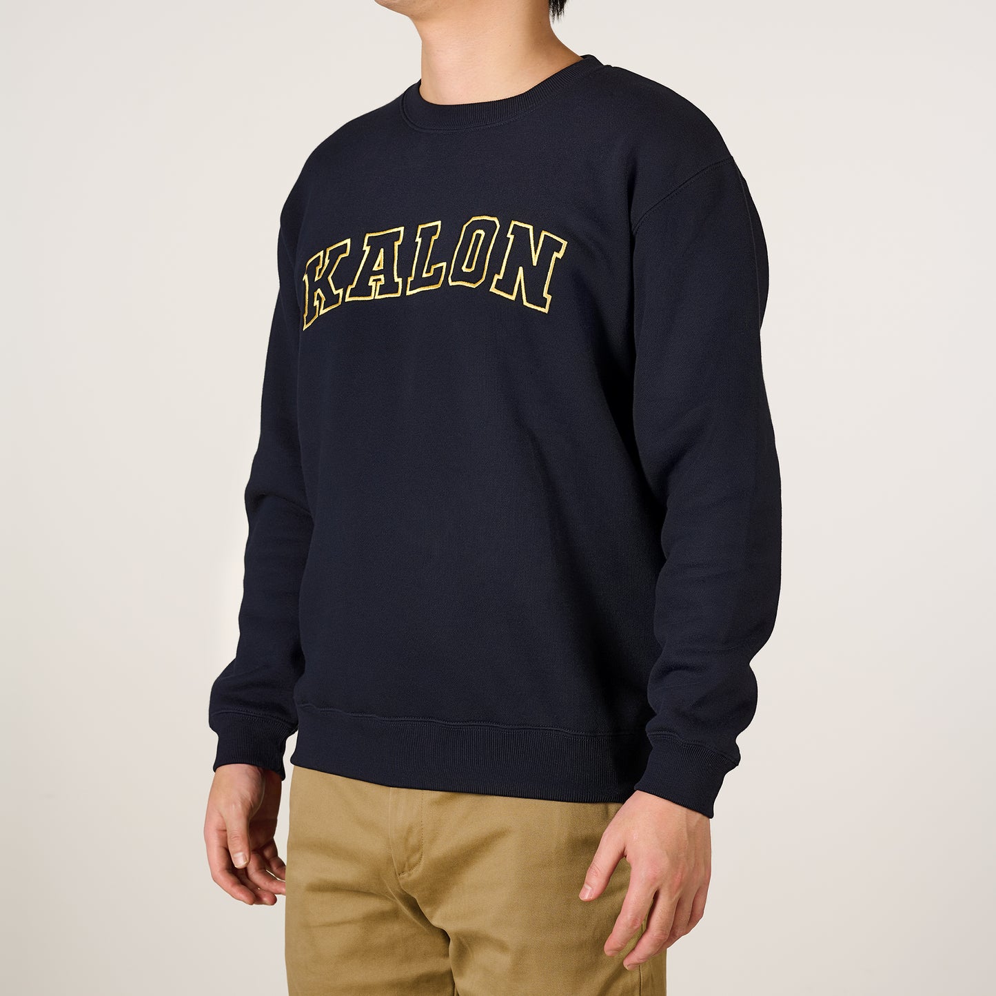 Crewneck sweat shirt navy